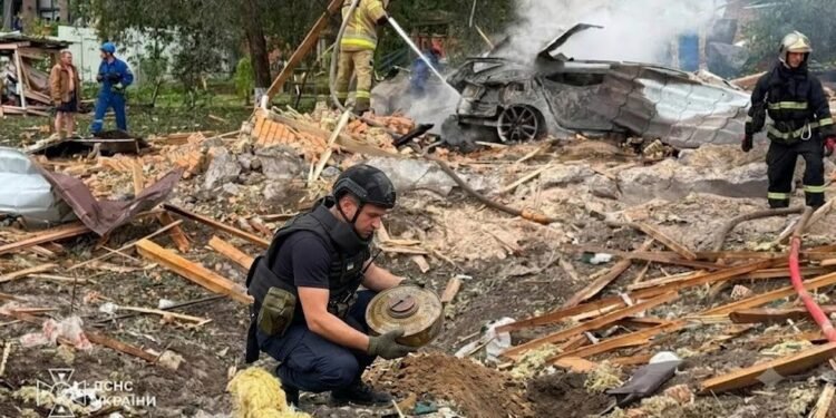 Deadly Russian Strike Targets Defence Expo Near Kyiv, Leaves 10 Dead