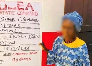 Cocaine Hidden in Fufu: NDLEA Arrests 101-Year-Old Suspect