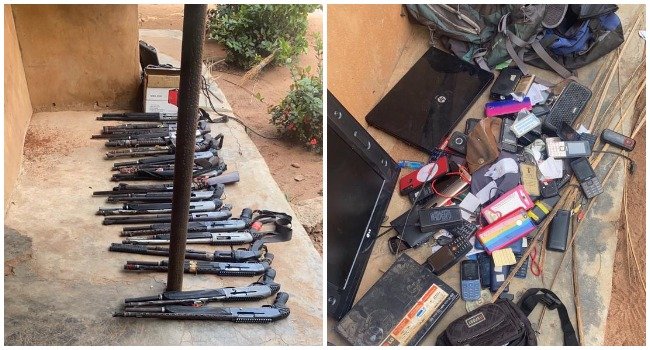 Army Operations: IPOB, ESN Strongholds Destroyed as Weapons, IED Materials Recovered