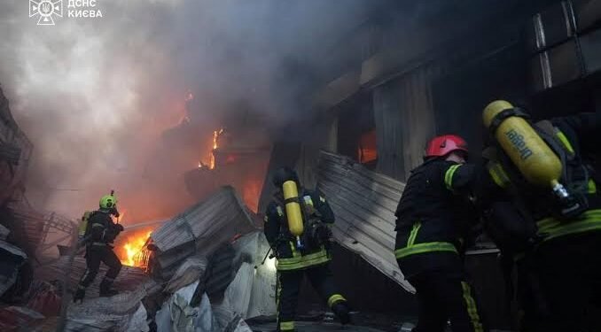Deadly Russian Missile Barrage Hits Kyiv as Death Toll Rises to Eight