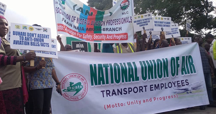 NCAA Urges Aviation Unions to Suspend Strike as Flights Are Grounded