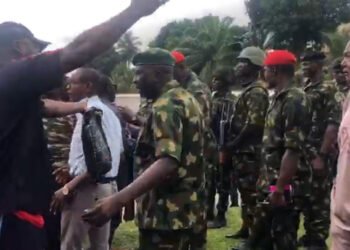 Tension at Defence Ministry as Security Forces Move In During Veterans’ Protest