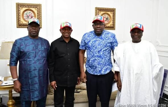 2027 Presidency: Dickson Meets Obi, Kwankwaso in Abuja