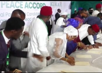 2027 Elections: Major Candidates Sign Peace Pact, Pledge Issue-Based Campaigns