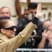 Céline Dion Receives Warm Welcome From Fans Outside Paris Hotel