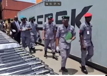 204 Rifles Intercepted at Tincan Port as Customs Moves to Block Illegal Arms