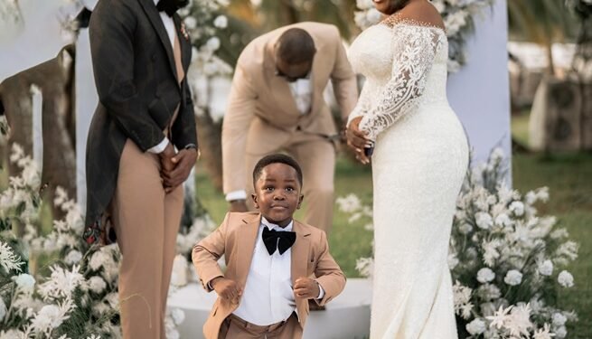 Stan Nze, Blessing Celebrate Five Years of Marriage With Emotional Vow Renewal