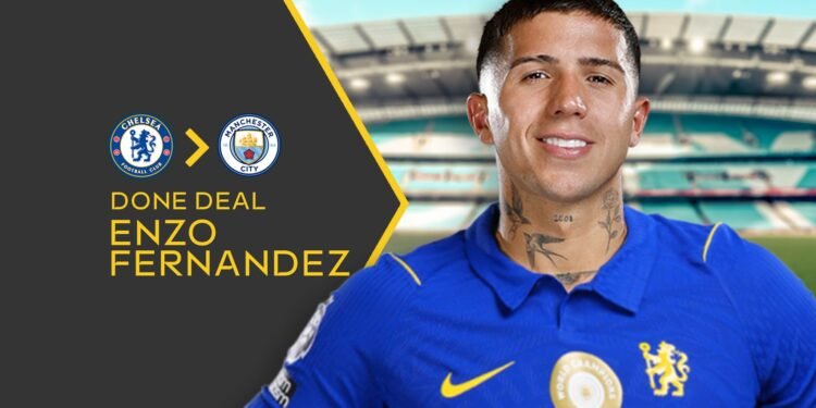 Enzo Fernández Makes £125m Move to Manchester City as Chelsea Cash In