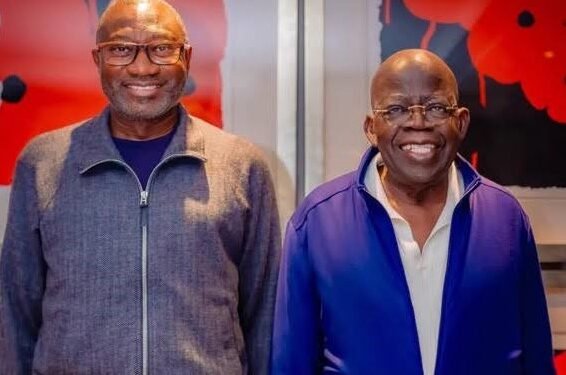 Otedola Meets Tinubu in Paris, Cites Capital Market Gains Under Current Reforms