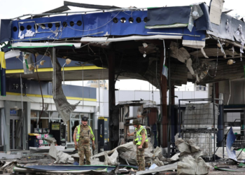 Russian Drone Attack Hits Kyiv Petrol Stations, Killing Three