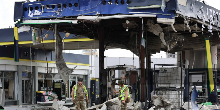 Russian Drone Attack Hits Kyiv Petrol Stations, Killing Three