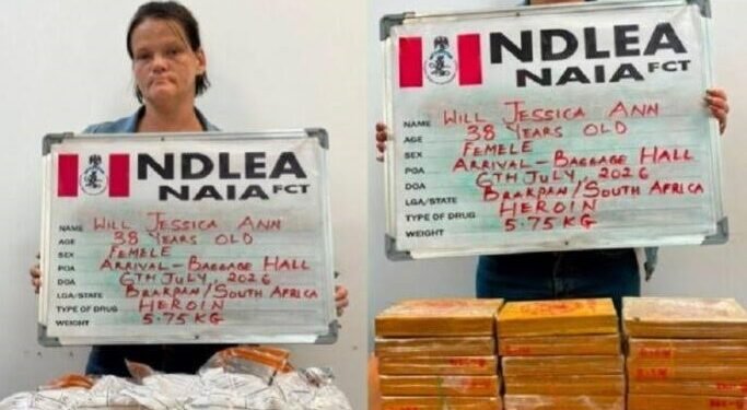 Abuja Court Jails South African National for 25 Years Over Heroin Importation