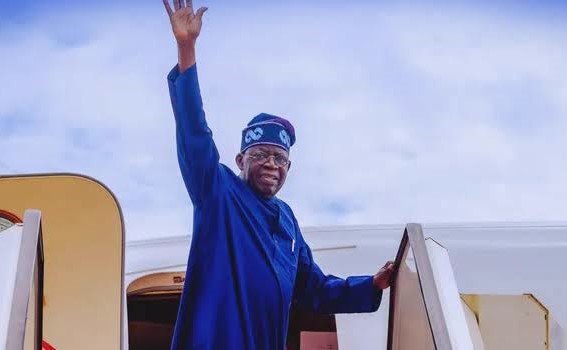 Tinubu Leaves Paris for Lagos After Extended European Stay