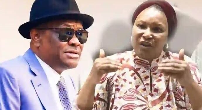 2027: Wike Says Ireti Kingibe Will Not Return to Senate